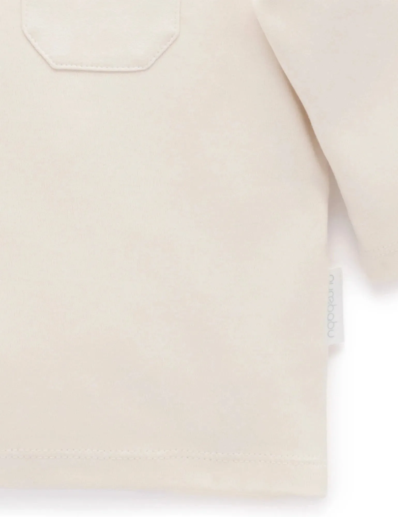 Purebaby - Thick Basic Long Sleeve Tee Cloud