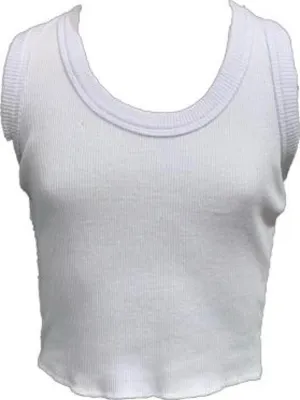 Racerback Ribbed Tank