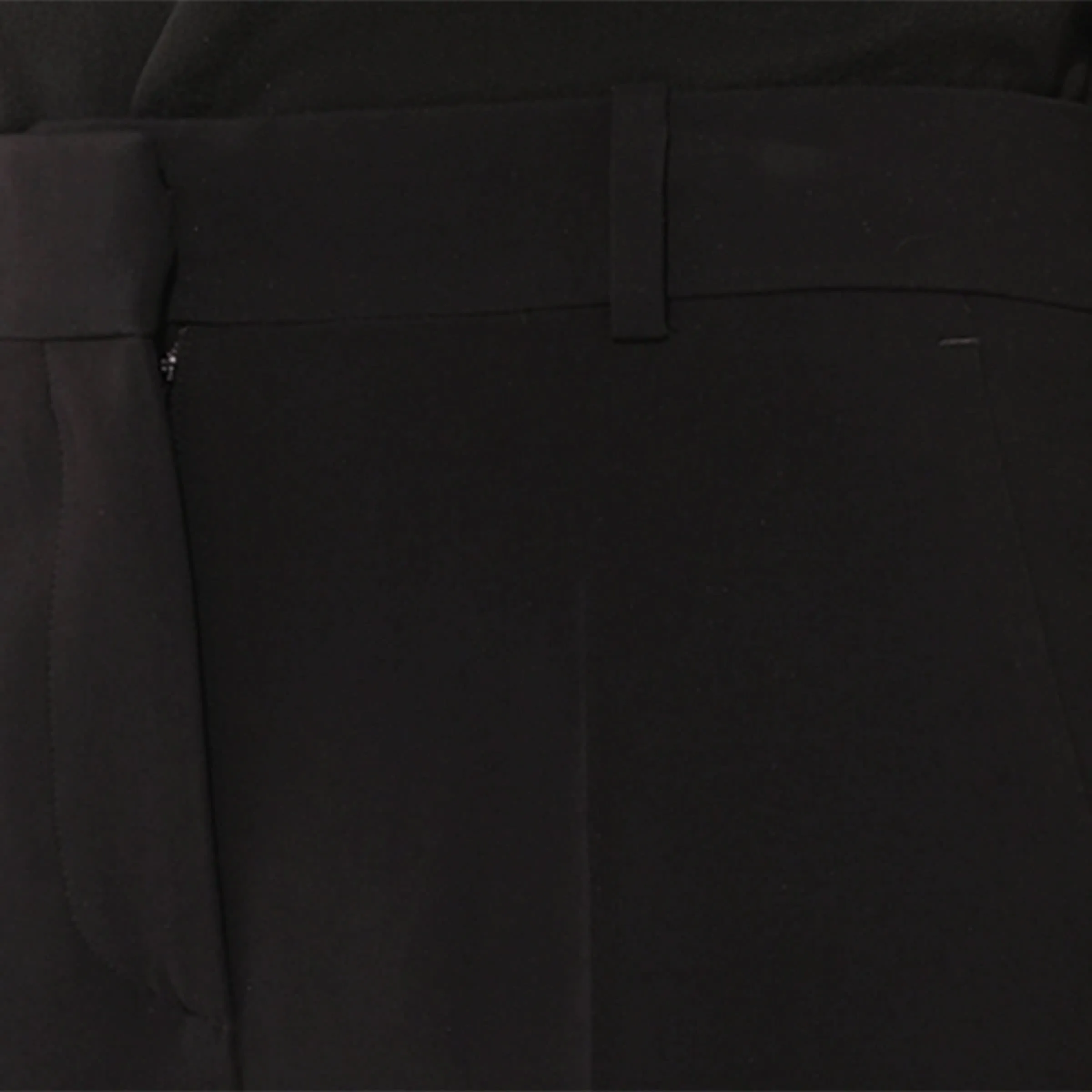 Regular Fit Pants in Black