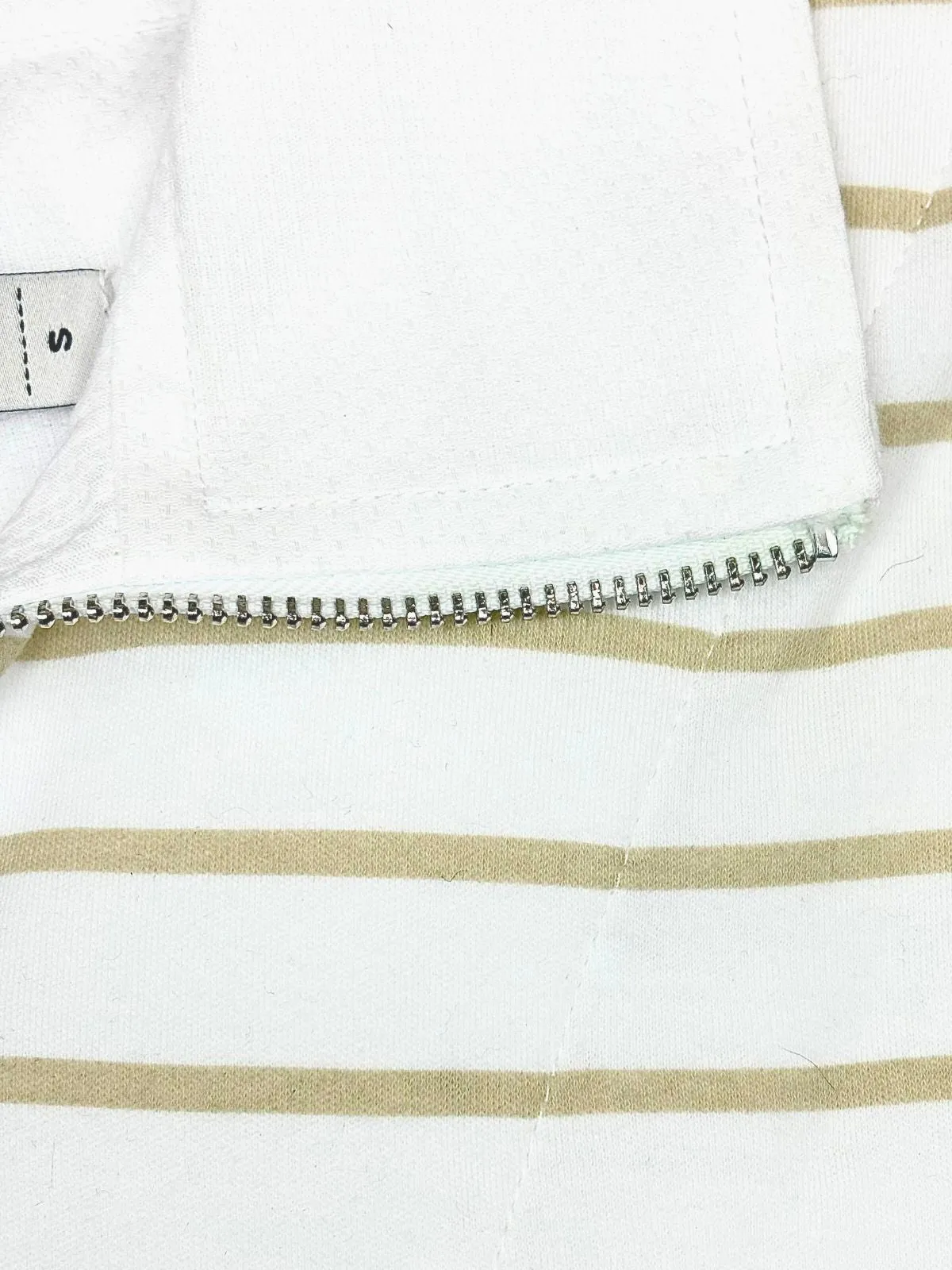 Riviera Caramel Zip Polo