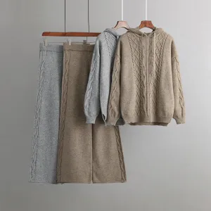 ROSALINDA – Super Comfortable Oversized Knitted Suit Set