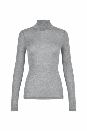 Sadou Turtleneck grey melange