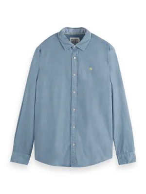 Scotch & Soda Corduroy Shirt in Bay Blue