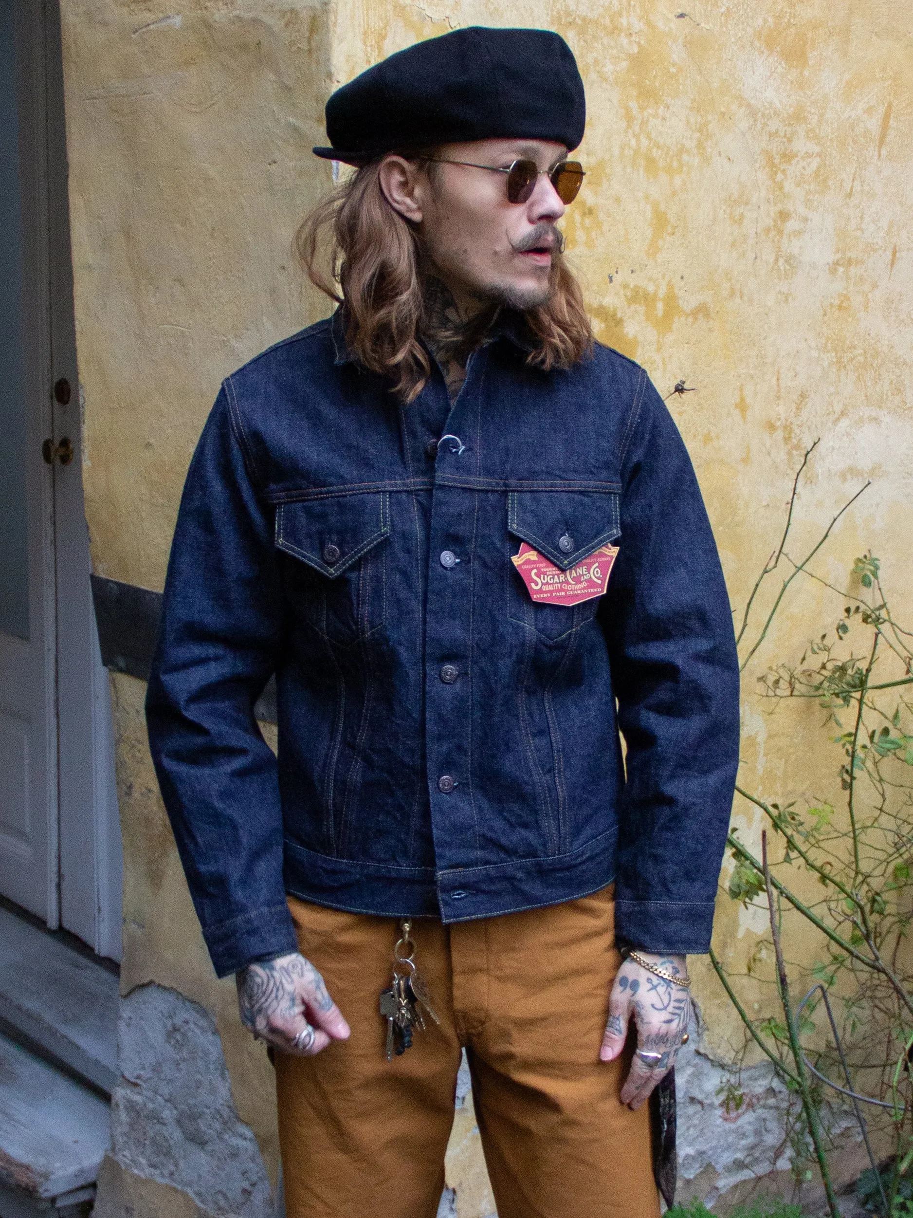 Sugar Cane, Type III Model 1962 Denim Jacket, One Wash
