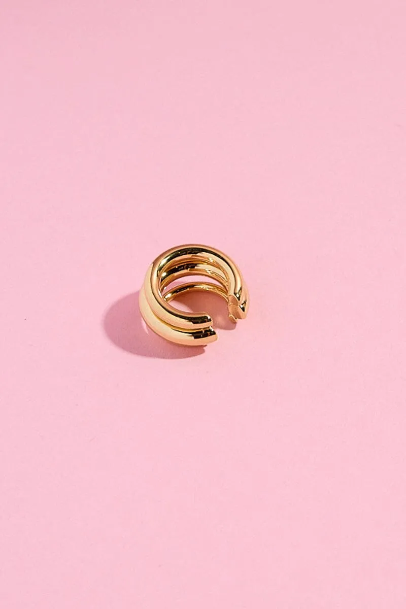 Three Layer Ear Cuff