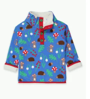 Toby tiger woodland fleece top