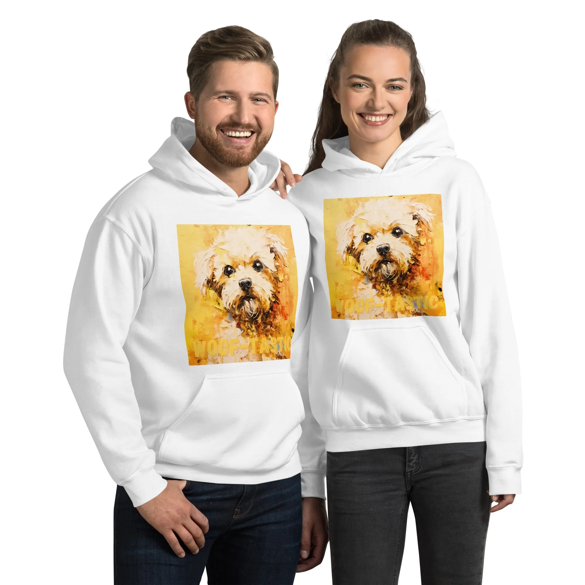 Unisex Hoodie Woof-tastic Bichon Frise