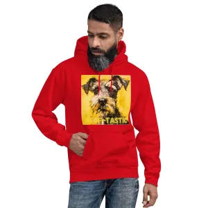 Unisex Hoodie, Woof-tastic Miniature Schnauzer