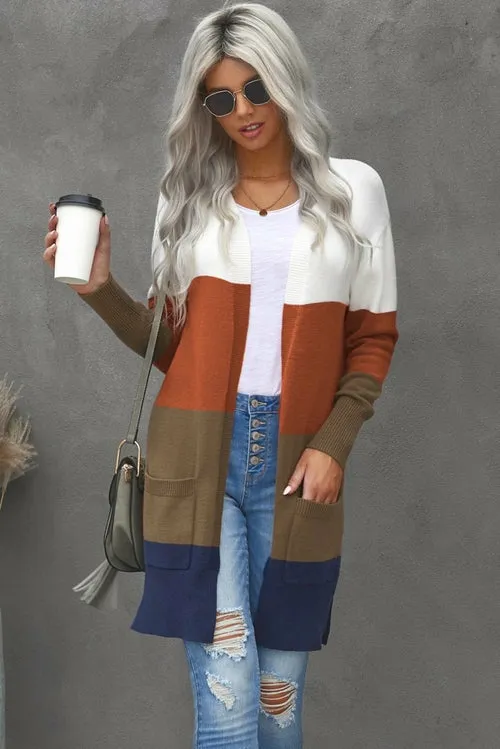 Women's Fall Style Cardigan with Pockets