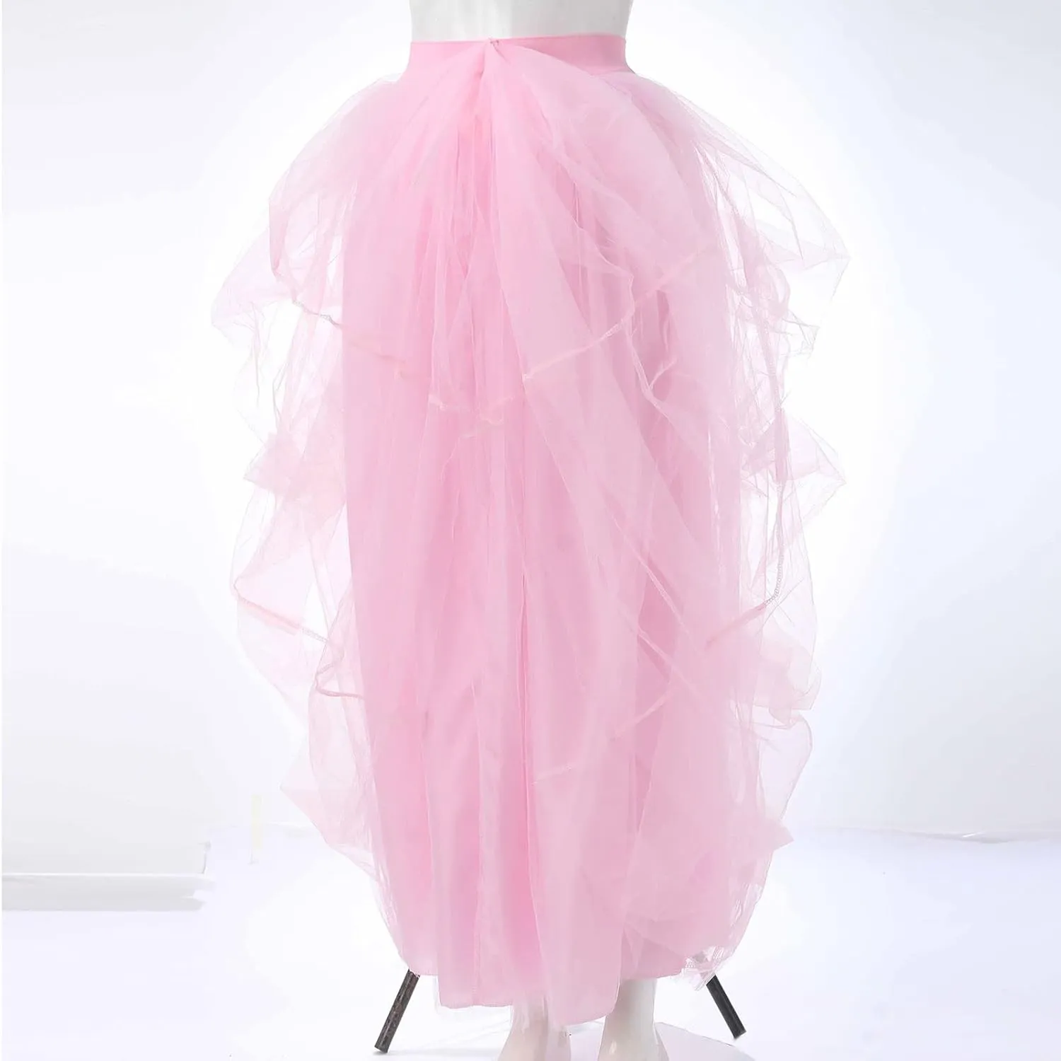 Women's Party High Waist Elastic Belt Casual Skirt for Women Party Night Poncho Women's Skirt Bubble Skirt Fringe