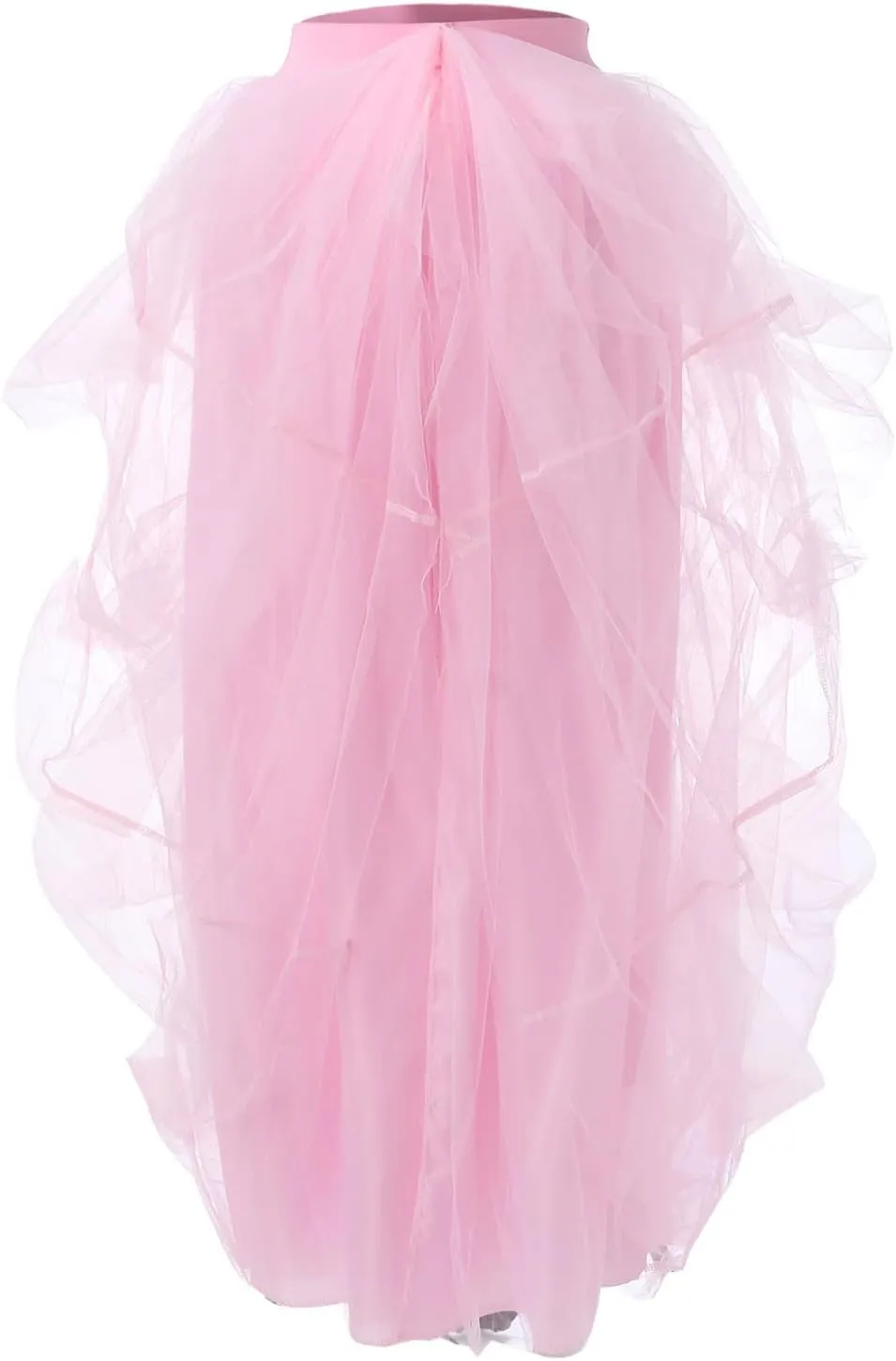 Women's Party High Waist Elastic Belt Casual Skirt for Women Party Night Poncho Women's Skirt Bubble Skirt Fringe