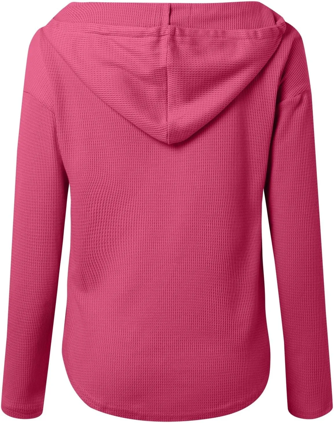 Women's V-neck long-sleeved shirt Fall Sweatshirt Loose Fit Casual Tops Trendy Clothing with Pockets 2024