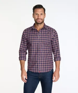 Wrinkle-Free Performance Flannel Taurino Shirt