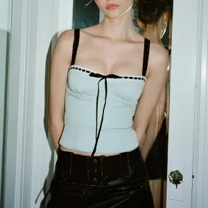 Y2K Lace Bandage Slip Tank  Bold, Sexy & Trendy